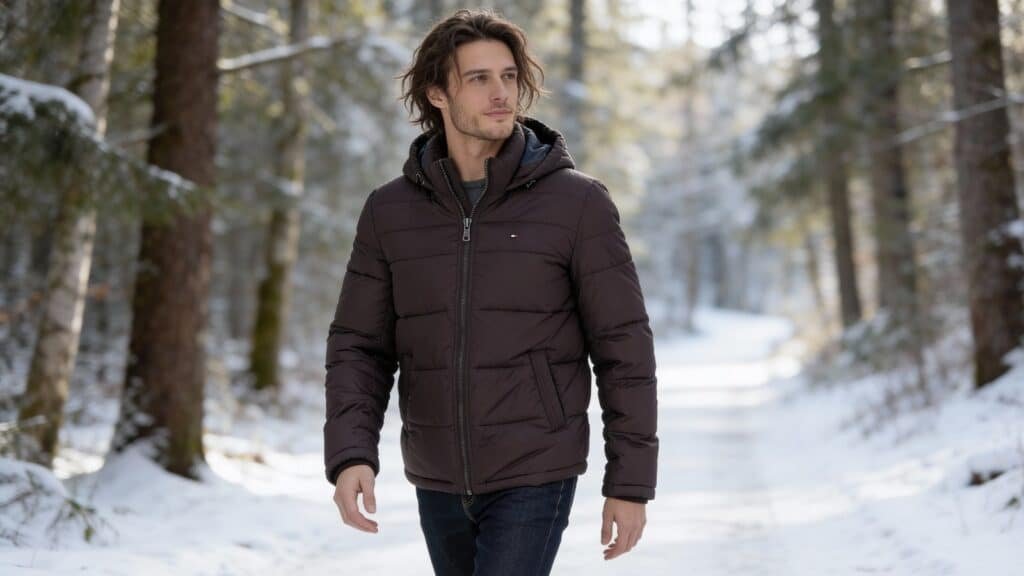 Tommy Hilfiger Men's Classic Hooded Puffer