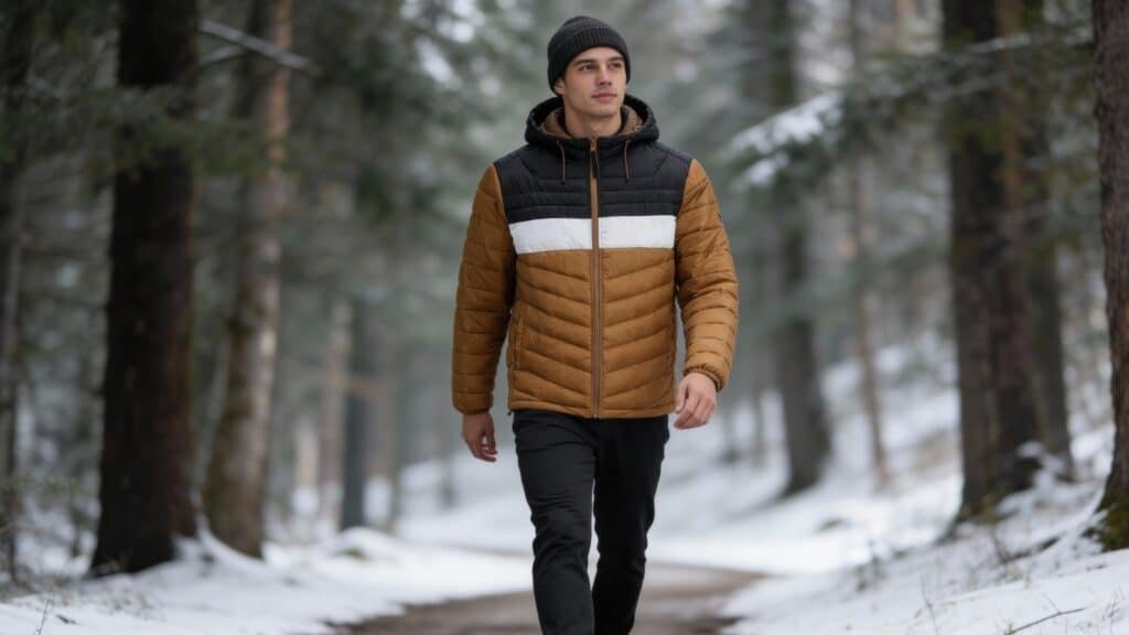 JACK & JONES Mens Hero Puffer