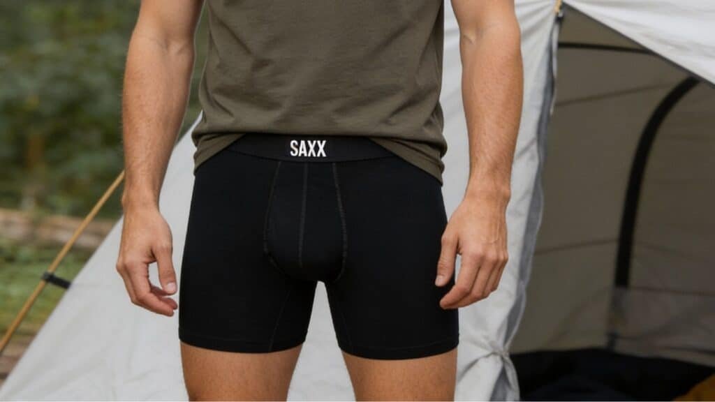 Saxx Men's Vibe Boxer Brief for Hiking