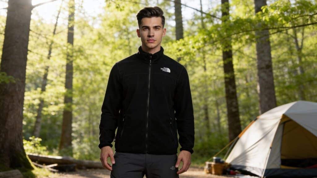 The North Face Men's 100 Glacier Full Zip Fleece - Best Mid Layers for Men