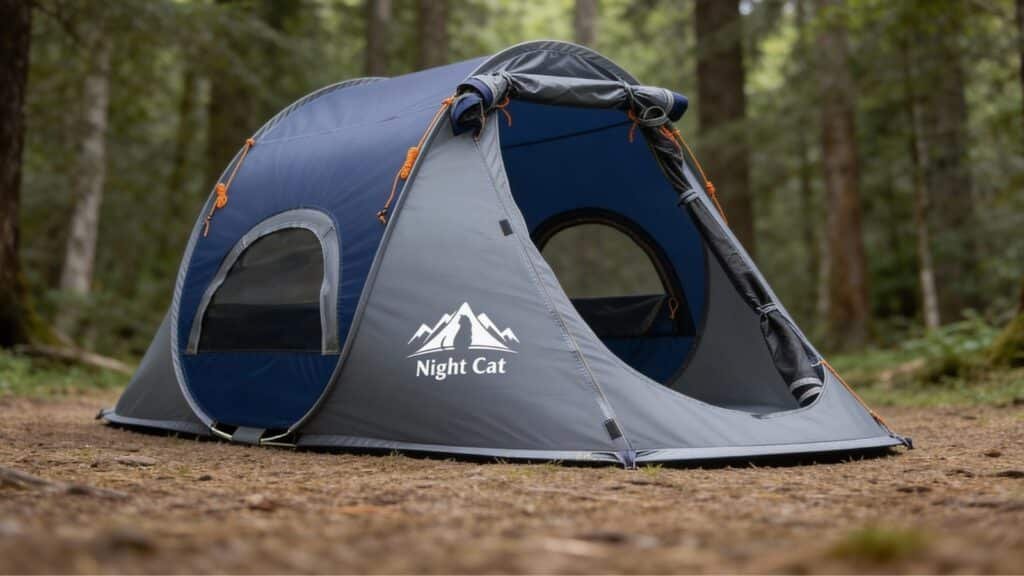 Night Cat Pop-Up 1 Person