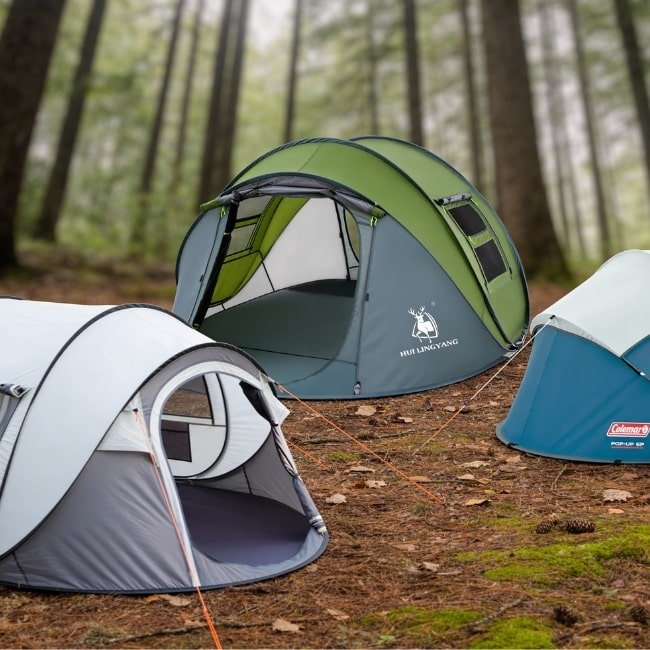 Pop-up tents