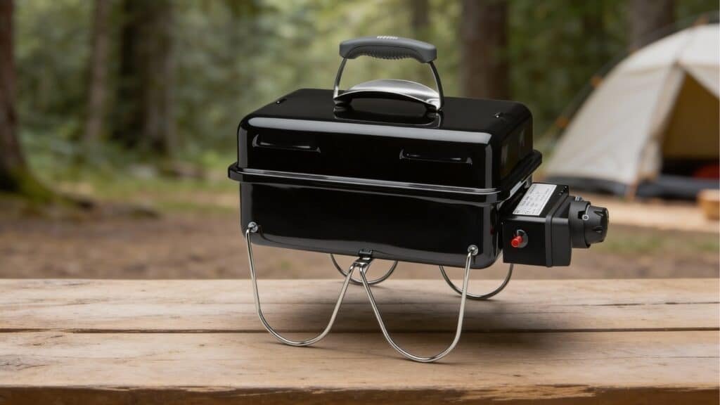 Weber Go-Anywhere Gas BBQ - Best Portable Barbecues for Camping
