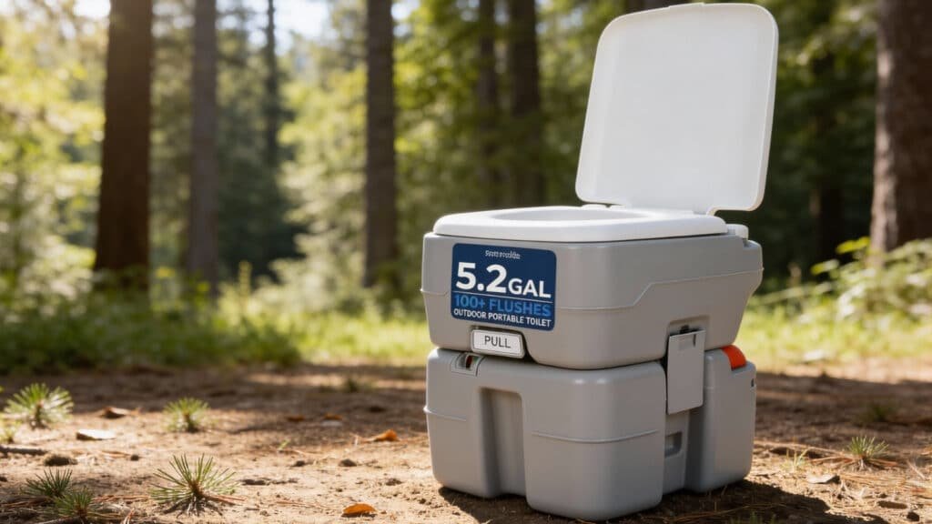 SereneLife 20L Portable Toilet