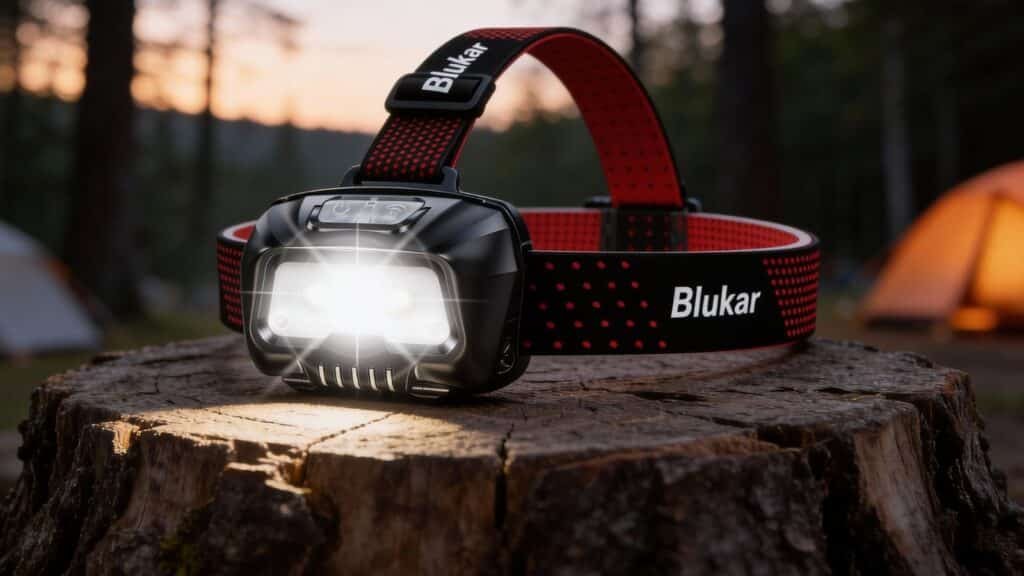 Blukar Head Torch Rechargeable