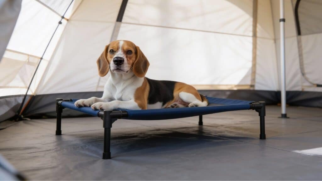 PawHut Dog/Puppy Pet Elevated Raised Travel Bed