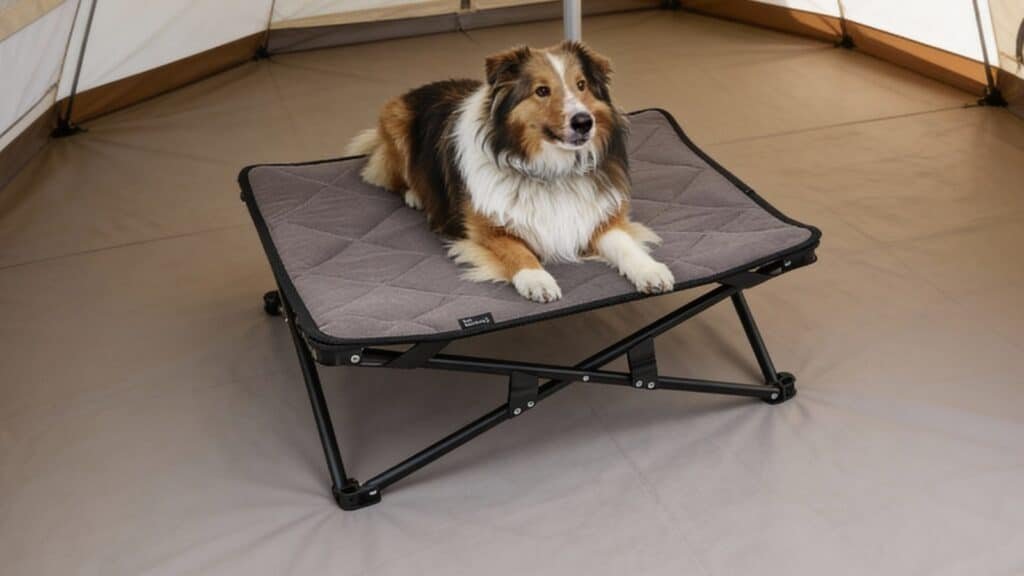 KingCamp Raised Dog Bed Elevated Dog Cooling Bed