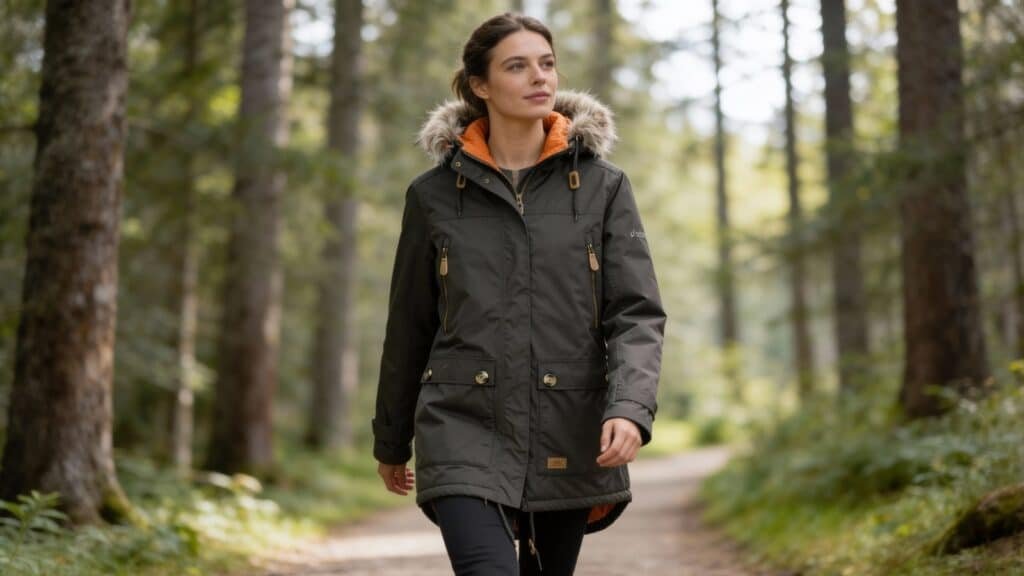 respass Womens Parka Jacket Clea - Best Womens Parkas