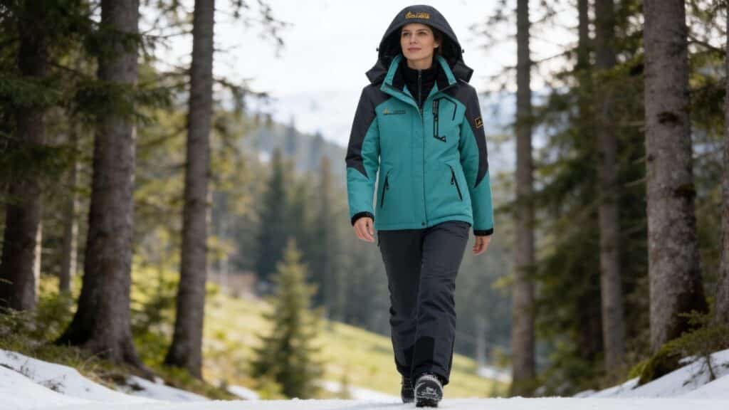 donhobo Womens Waterproof Jacket - best womens ski jackets
