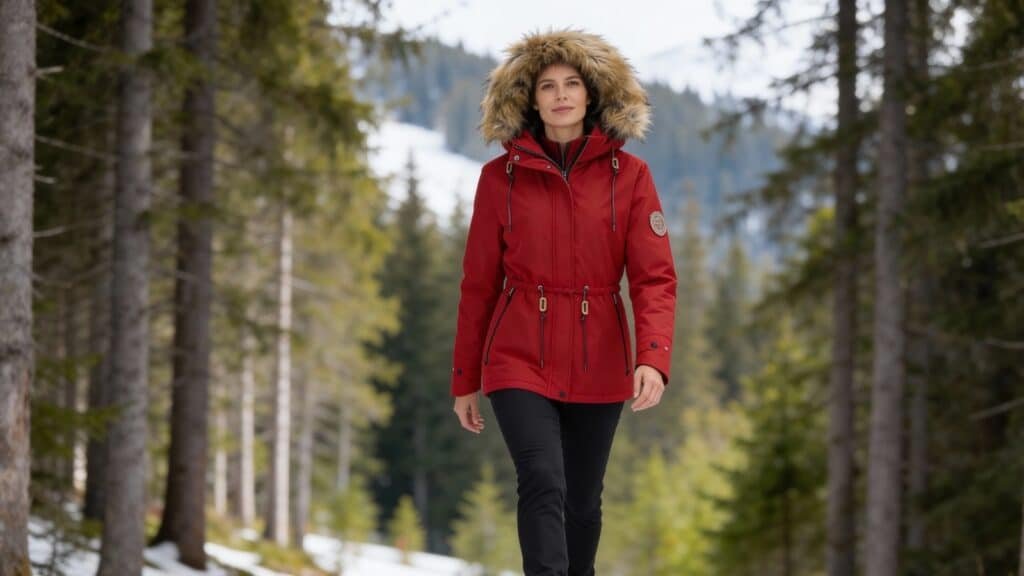 Wantdo Women's Waterproof Ski Jacket