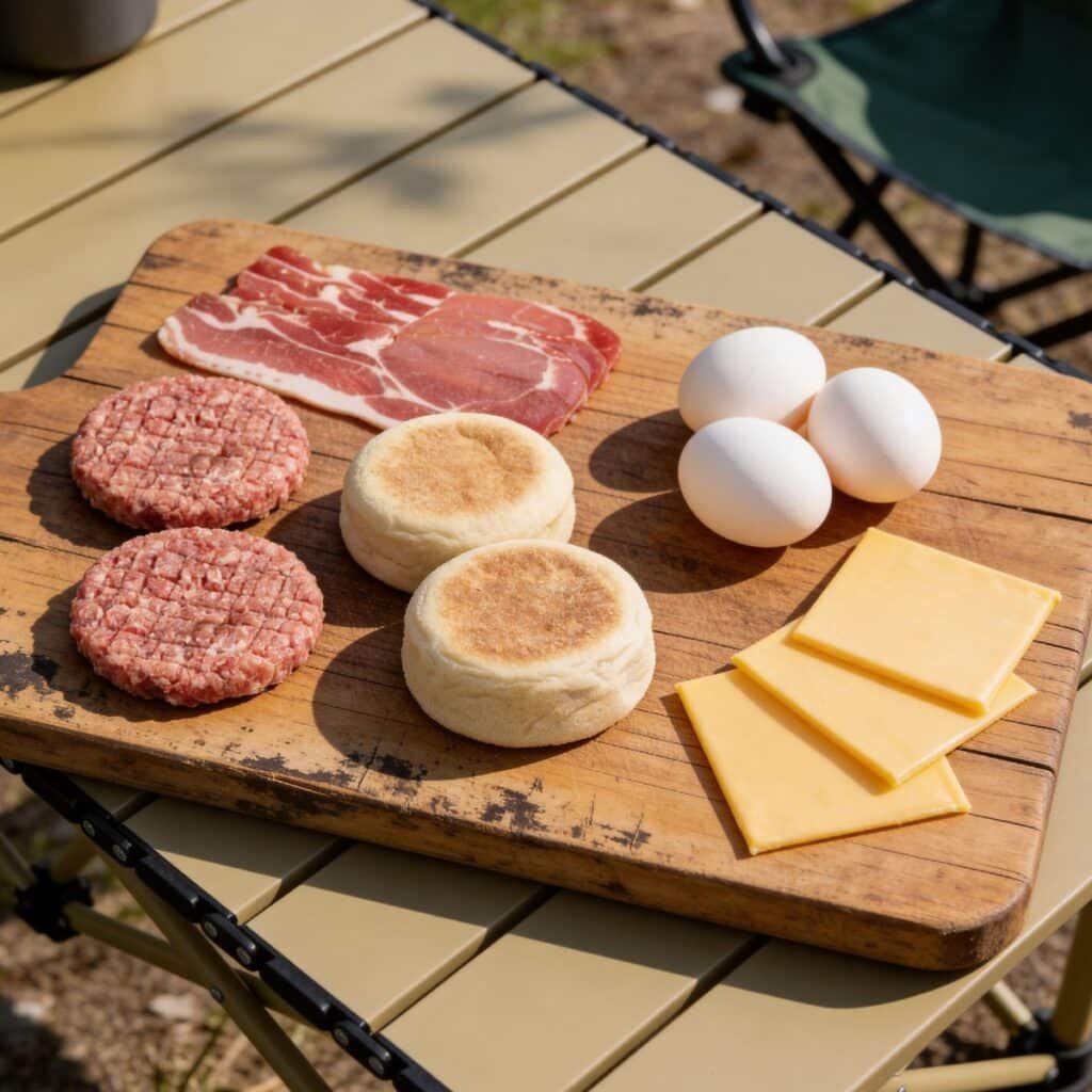 camping breakfast roll recipe Ingredients