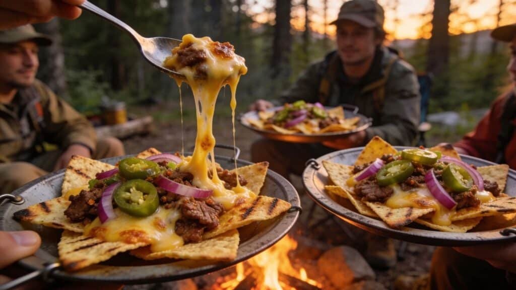 Campfire Grilled Nachos Recipes