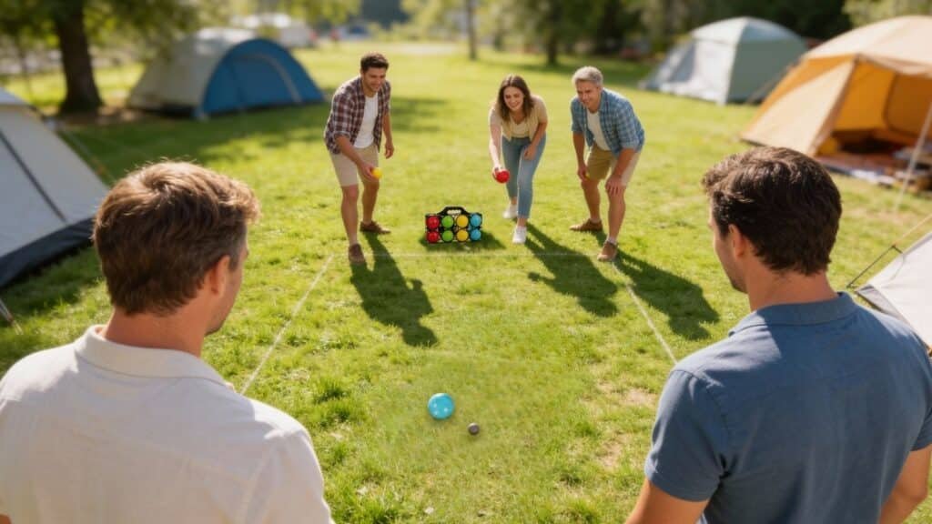 HTI Toys & Games 8 Piece Boules Carry Case