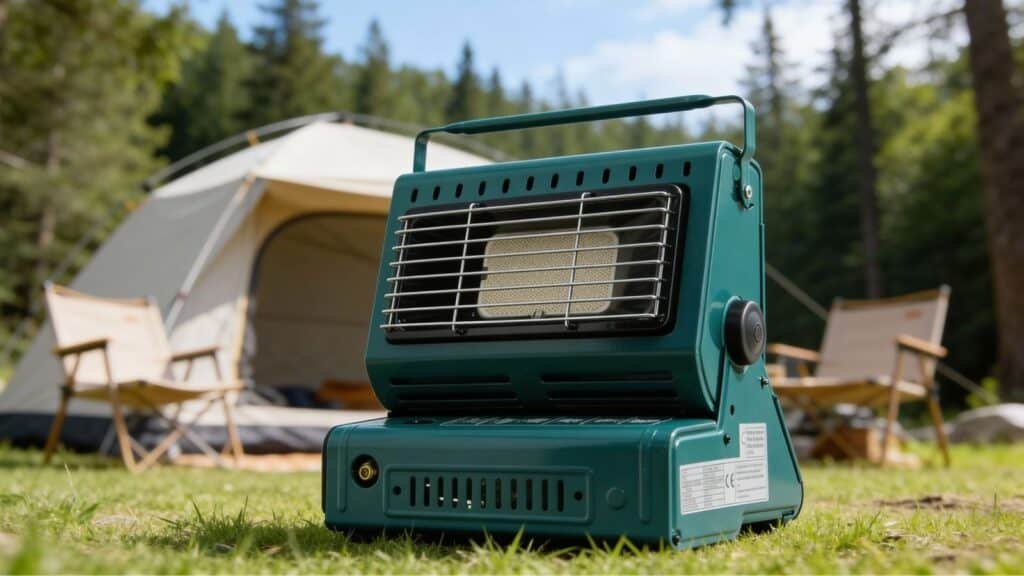 Portable 2in1 Gas Stove Cooker & Heater System 1.3kw Camping