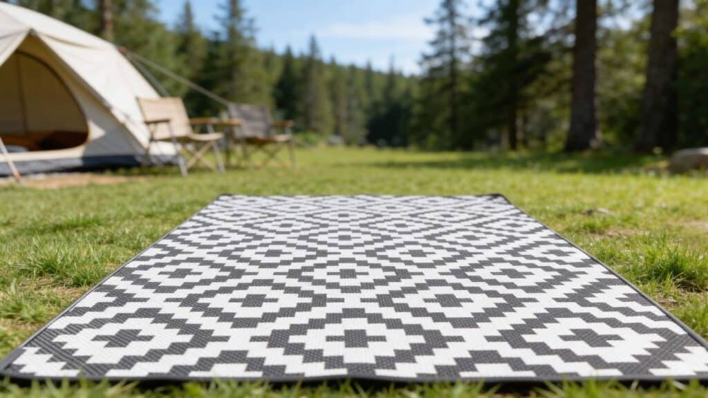 MOKANI Outdoor Rug for Patios - best camping outdoor rugs