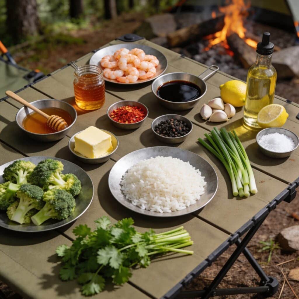 Honey Garlic Shrimp Recipe Ingredients