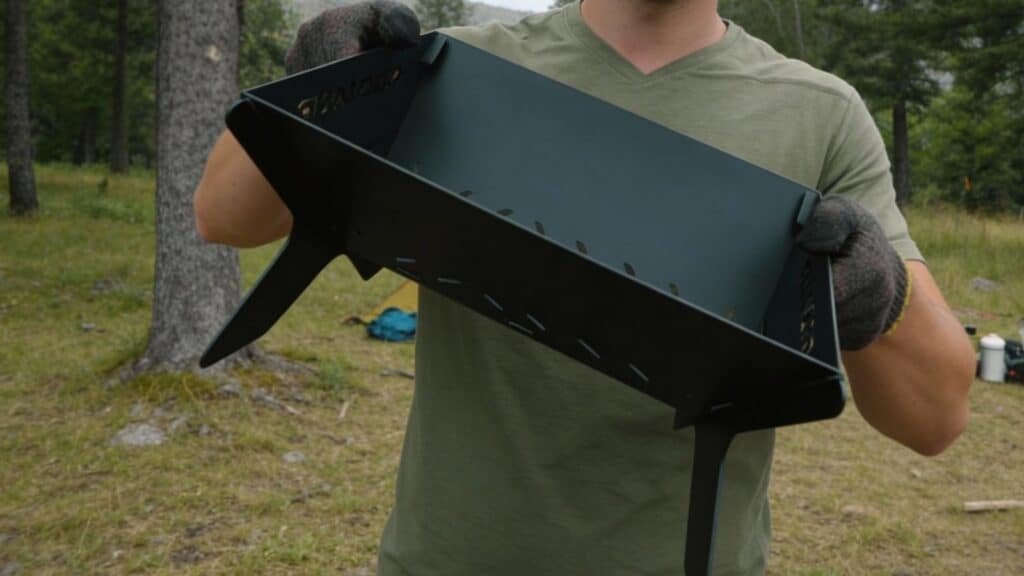 Inside the Odoland Camping Fire Pit