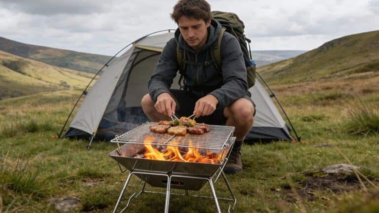 Odoland BBQ Fire Pit Portable Review