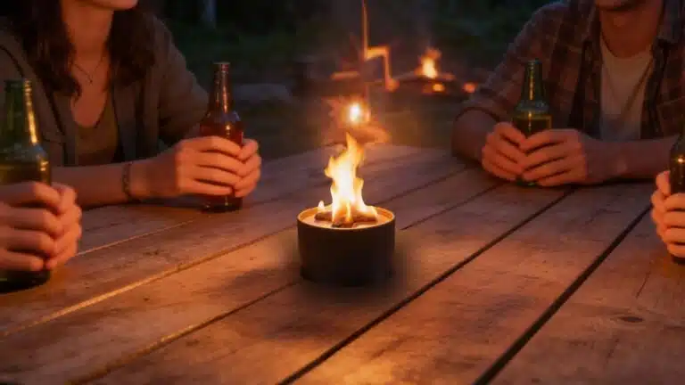 The Mini Radiate Portable Campfire
