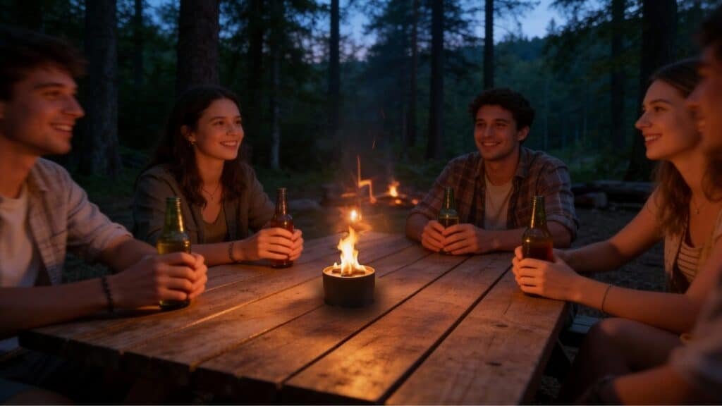 The Mini Radiate Portable Tabletop Campfire review