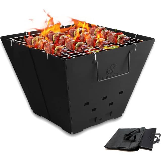 Snowpea Portable Fire Pit grill