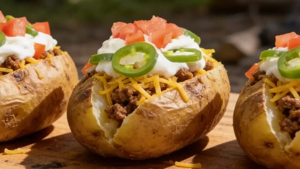 Best family Stuffed Baked Potatoes Recipe