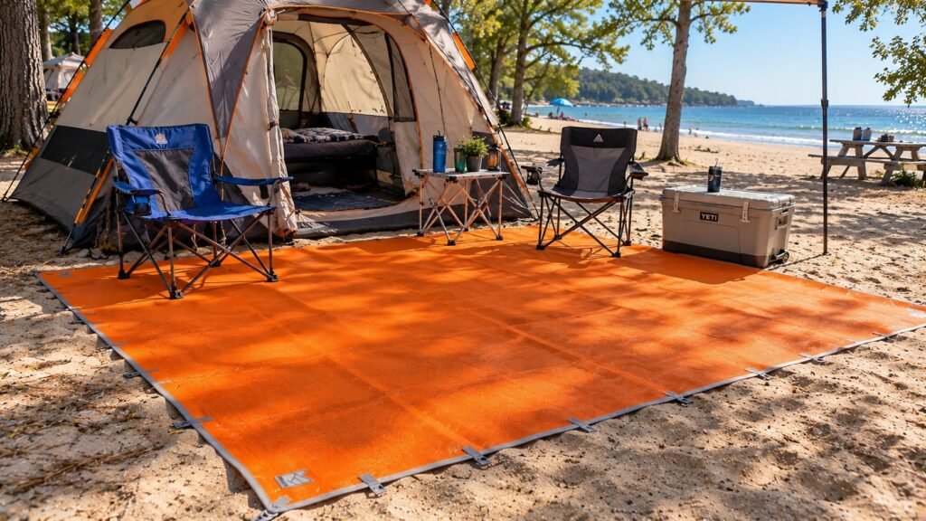 Top Camping Outdoor Rugs