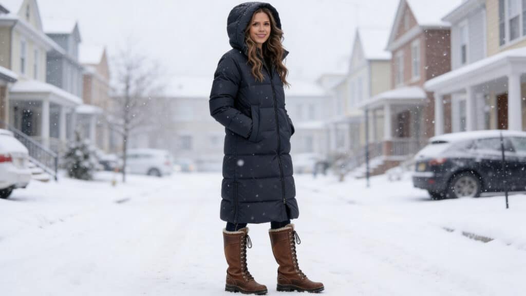 The OR Coze Down Parka for Women with it's 700 fill 