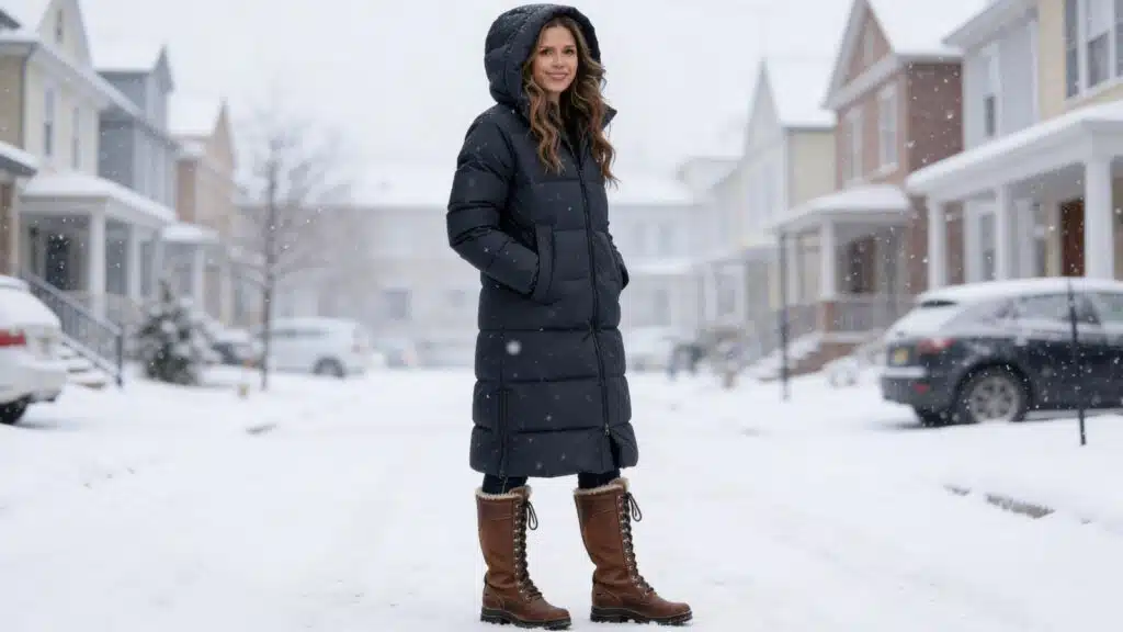 The OR Coze Down Parka for Women with it's 700 fill 