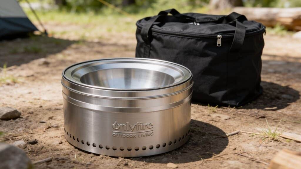 onlyfire 50 cm Fire Pit and carry bag