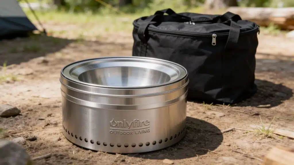 onlyfire 50 cm Fire Pit and carry bag