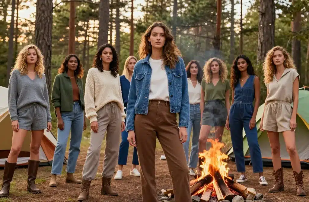 9 Camping Outfit Ideas Women Can Mix and Match That Win Instagram