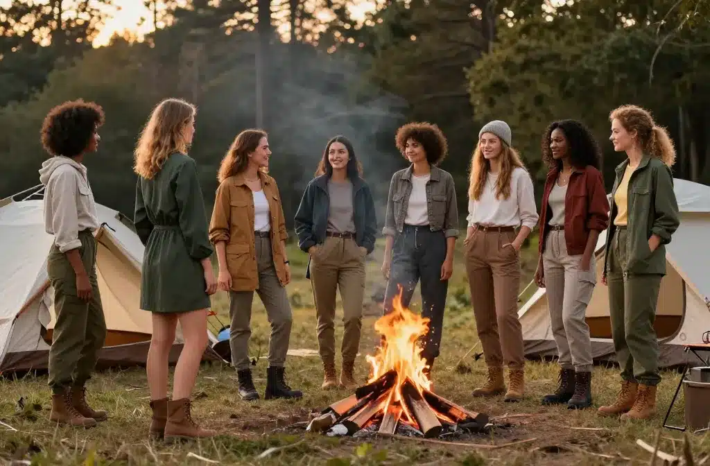 8 Camping Styles Women Can Wear in Comfort That Slay