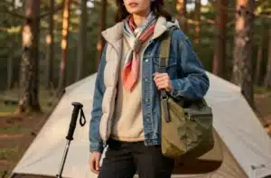 9 Camping Outfit Inspirations for Stylish Women Travelers: Chic Trails