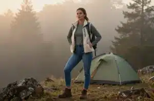 8 Functional Yet Stylish Camping Outfits for Women That Turn Heads