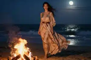 8 Beach Campfire Casual Outfits Women Wear at Night You’Ll Love
