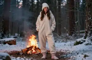 10 Winter Camping Onesie Outfits Women Love Wearing: Cozy Hacks for Cold Nights