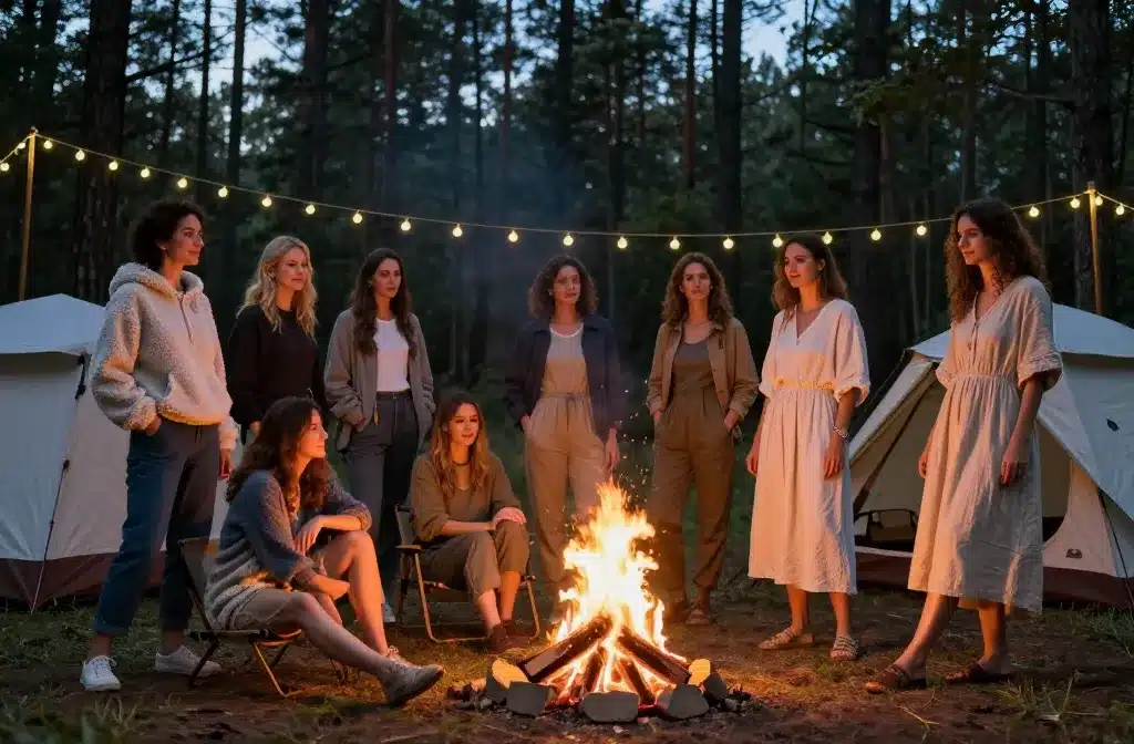 9 Tent Camping Casual Styles Women Love Wearing You’Ll Adore