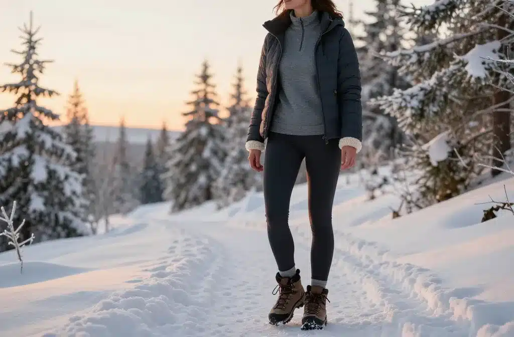 9 Winter Hiking Base Layer Looks Women Choose Now