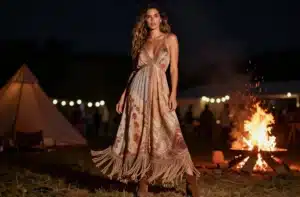 8 Festival Campfire Outfits Women Style for Evenings Shine on