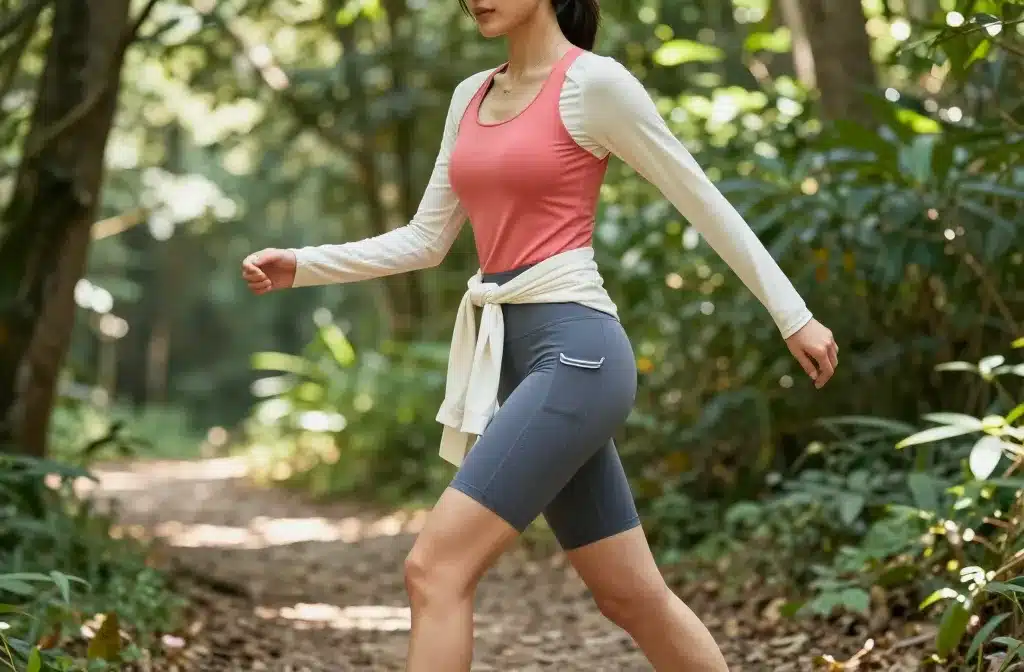 9 Casual Hiking Outfits Women Wear on Short Trails: Chic & Comfy Moments