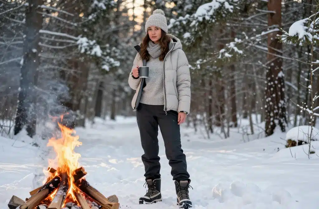 Winter Camping Outfits Women Trust in Snowy Weather: Cozy Essentials