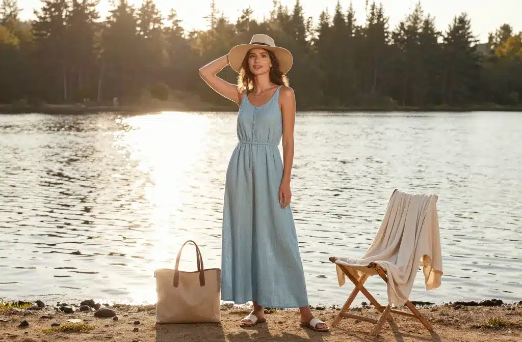Chill Vibes: 8 Lakeside Camping Outfits Women Love for Relaxing
