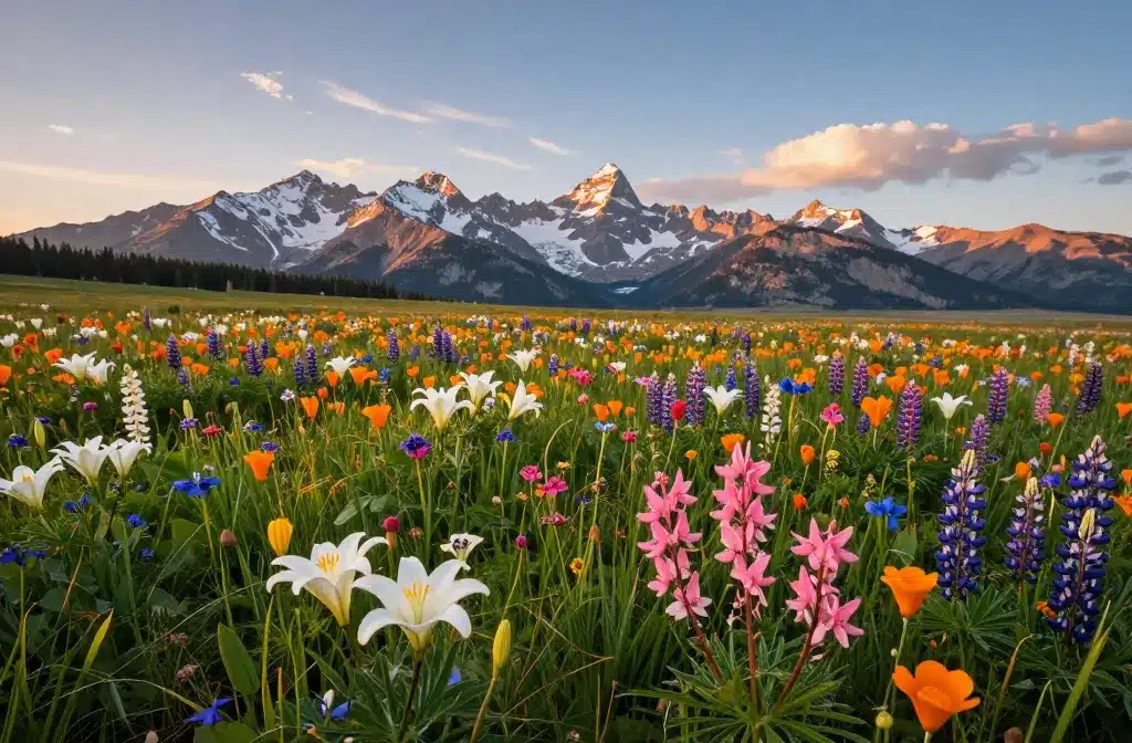 9 Rocky Mountain Flora Routes Filled with Wildflowers: a Color Bloom Map