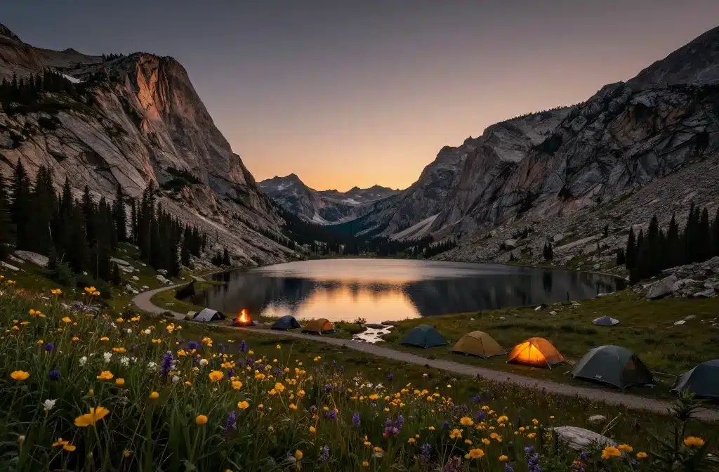 8 Mountainous Splendor Locations Every Camper Should Experience Lightning Views