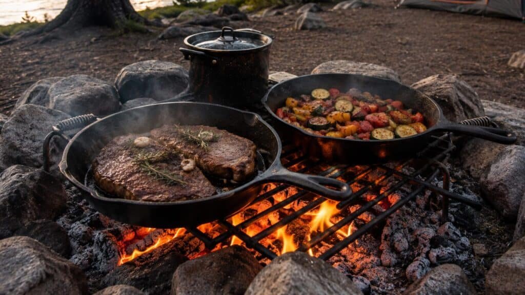 Best cast iron skillet for camping