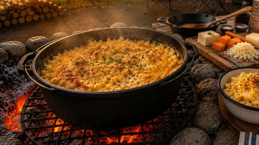 Campfire Mac and Cheese