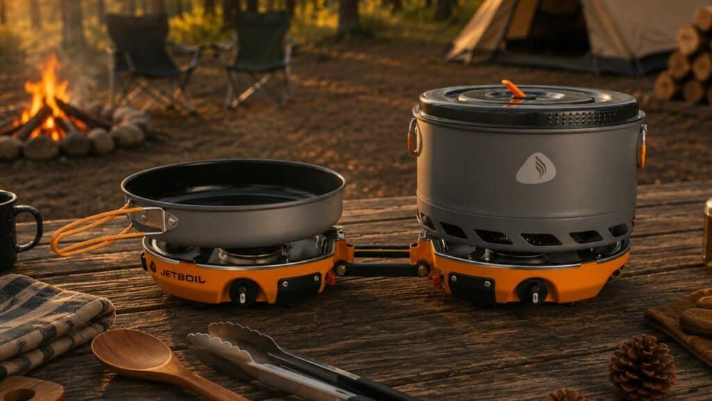 Jetboil Genesis Basecamp Camping Stove