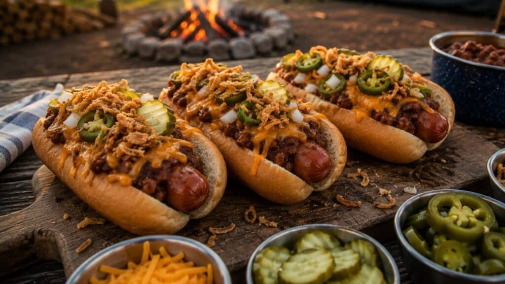 Loaded Hot Dogs