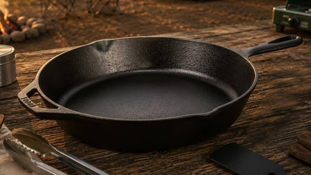 Lodge Seasoned Cast Iron Skillet 12 Inches